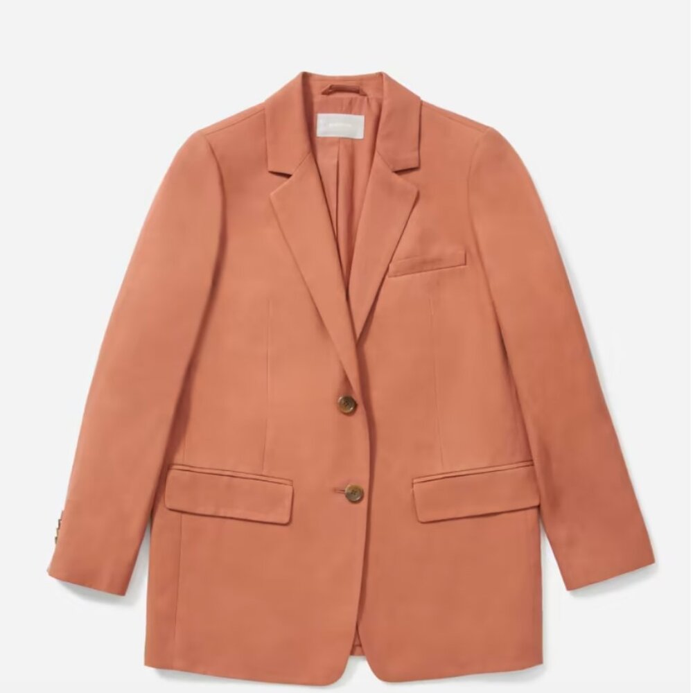 NWT Everlane Cotton Linen Blazer
